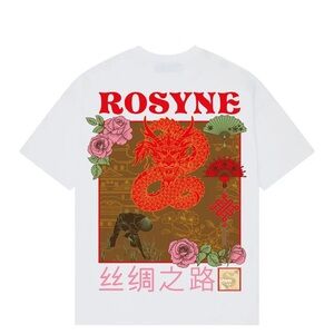 ROSYNECLUB T-shirt Oversize China White
